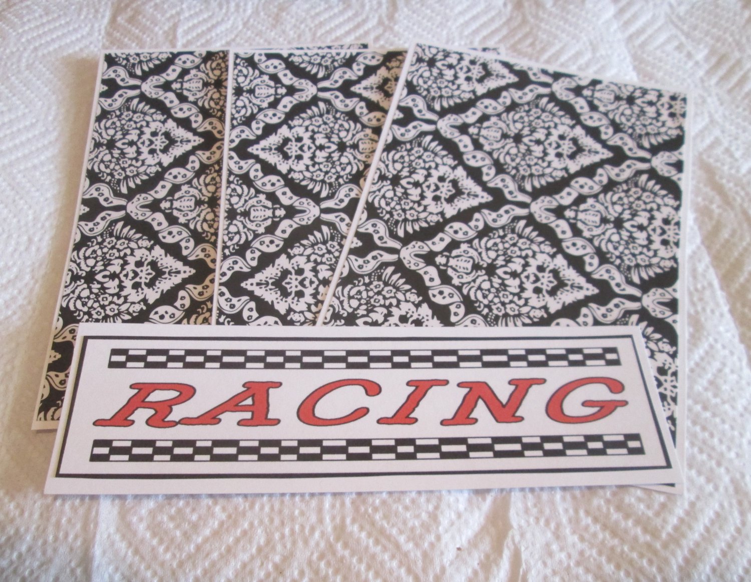 Racing - 4pc Mat Set