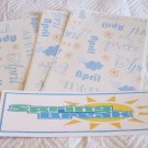 Spring Break a - 4pc Mat Set