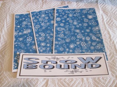 Snow Bound a - 4pc Mat Set
