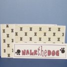 Walk The Dog - 4pc Mat Set