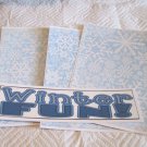 Winter Fun 1a - 4pc Mat Set