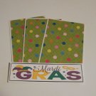 Mardi Gras - 4pc Mat Set