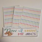 Now I Know My ABC's - 4pc Mat Set