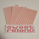 Sweet Friend - 4pc Mat Set