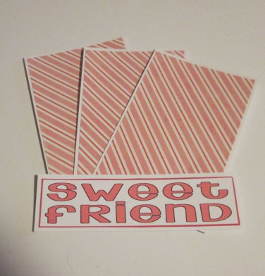 Sweet Friend - 4pc Mat Set