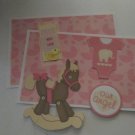 Our Angel Rocking Horse Girl - Mat Set