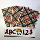 ABC 123 Bus c - 4pc Mat Set