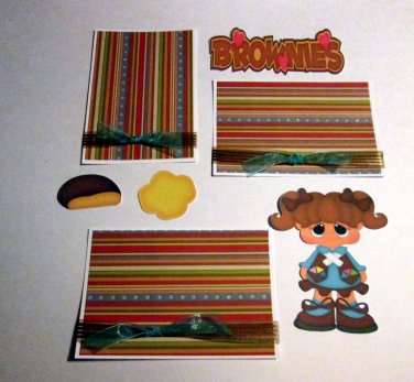 Brownies a3 - Printed Piece/Title & Mats set