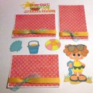 Sweet Taste of Summer Girl a3 - Printed Piece/Title & Mats set