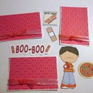 Boo Boo Boy a3 - Printed Piece/Title & Mats set Boo Boo Boy a3 - Printed Piece/Title & Mats set