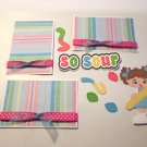 So Sour Girl a3 - Printed Piece/Title & Mats set So Sour Girl a3 - Printed Piece/Title & Mats set