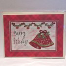 Happy Holidays Bells - 5x7" Greeting Card with envelope