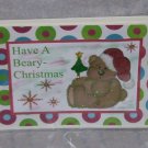 Have A Beary Christmas 2 - 5x7" Greeting Card with envelope Have A Beary Christmas 2 - 5x7" Greeting Card with envelope