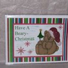 Have A Beary Christmas 2a - 5x7" Greeting Card with envelope