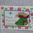 Have A Purrfect Christmas  - 5x7" Greeting Card with envelope