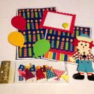 Raggedy Andy Birthday w/Stickers - Mat Set