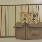 Free Puppies 1a Sewn Mat and Piece - Mat Set