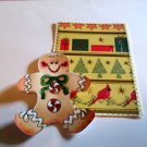 Gingerbread Man a1 Sewn Mat and Piece - Mat Set Gingerbread Man a1 Sewn Mat and Piece - Mat Set