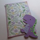 Girl Dino a25 Sewn Mat and Piece - Mat Set