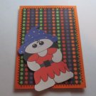 Halloween Girl a23 Sewn Mat and Piece - Mat Set
