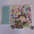 Teddy Bear Girl c2 Sewn Mat and Piece - Mat Set Teddy Bear Girl c2 Sewn Mat and Piece - Mat Set