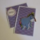 Eeyore Sweet Sewn Mat and Piece - Mat Set