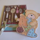 l31 Cookie Bear - Sewn Mat and Piece - Mat Set l31 Cookie Bear - Sewn Mat and Piece - Mat Set