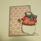 m15 Snowman - Sewn Mat and Piece - Mat Set