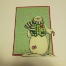 m19 Snowman - Sewn Mat and Piece - Mat Set
