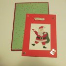 m13 Santa Block- Sewn Mat and Piece - Mat Set