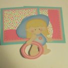 n34 Beach Girl w/Tube - Sewn Mat and Piece - Mat Set