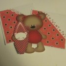 n48 Beach Bear w/Board - Sewn Mat and Piece - Mat Set