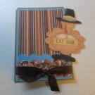 n16 Eat Ham Turkey - Sewn Mat and Piece - Mat Set
