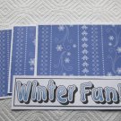 Winter Fun a - 4pc Mat Set