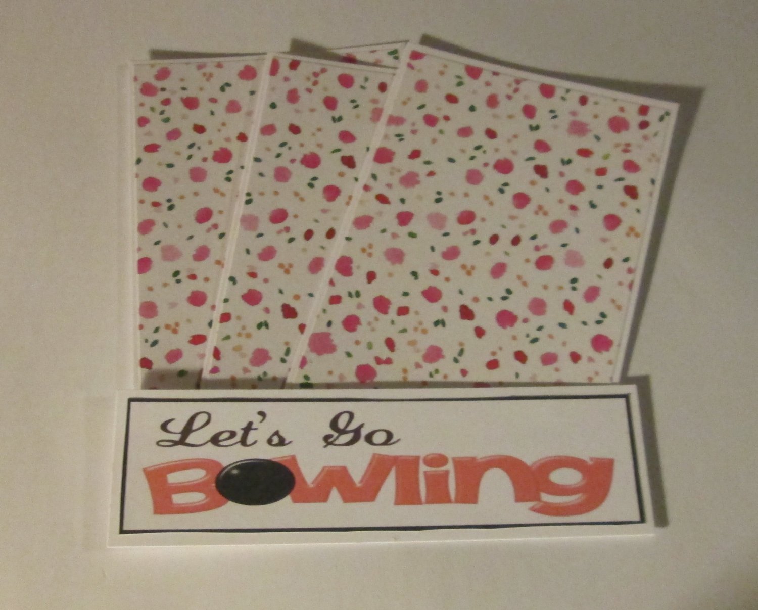Let's Go Bowling 2 4pc Mat Set