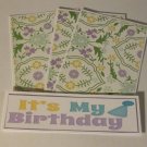 It's My Birthday Hat - 4pc Mat Set