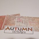 Autumn Wishes - 4pc Mat Set
