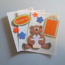 Birthday Boy Bear - 3d Mat Set