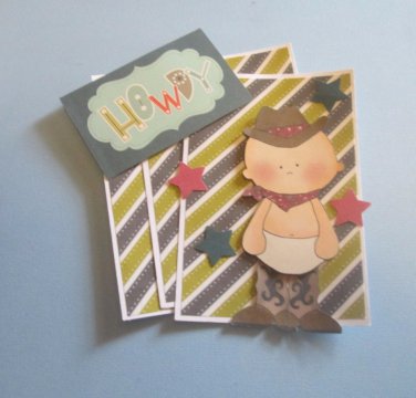 Howdy Cowboy - 3d Mat Set