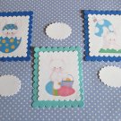 Easter Bunnies 1 - Card/Pages Toppers Easter Bunnies 1 - Card/Pages Toppers