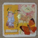 Happy Birthday - Magnolia/Tilda - Card/Pages Toppers Happy Birthday - Magnolia/Tilda - Card/Pages Toppers