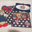 4th of July Boy b - Mat Set