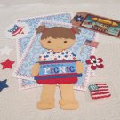 A Perfect Day for a Picnic Girl - Mat Set