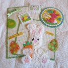 Easter Hunt Tear Bear Bunny c4 - Mat Set