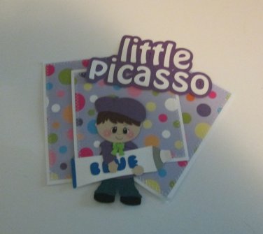 Little Picasso Boy b - Mat Set