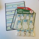 Snowman Foam 2 - Stickers and Sewn Mats - Mat Set