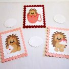 Hedgehogs 2 - Card/Pages Toppers