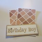 Birthday Boy Title 1 - MME - Mat Set