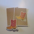 Cowboy Boots - MME - Mat Set