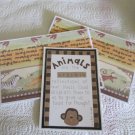 Monkey Saying - MME - Mat Set
